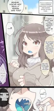 A vore manga where you are shrunk by a girl with blue mucous membranes and then swallowed whole